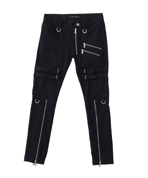 NO ID.（ノーアイディー） パンツ 「NO ID.」Bondage Zip Skinny Pants