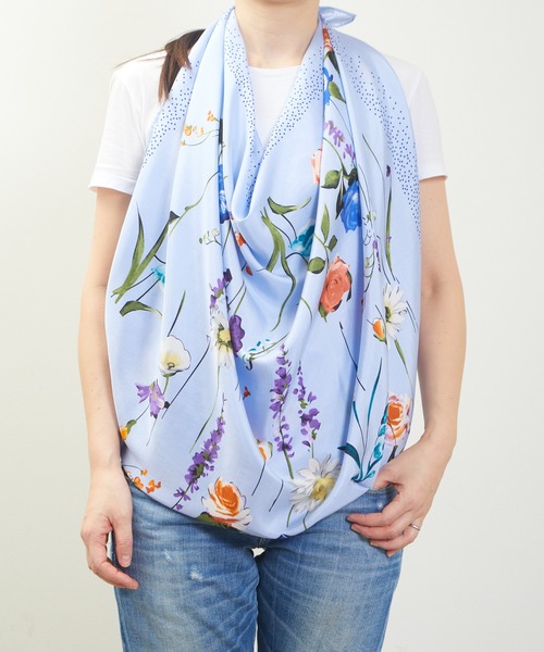 SHIZUTA（シズタ） スカーフ バンダナ SZT: シルク100％ SILK100