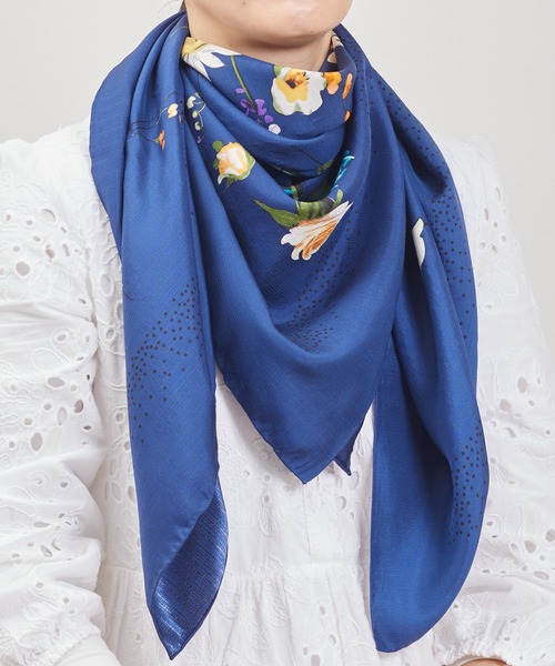 SHIZUTA（シズタ） スカーフ バンダナ SZT: シルク100％ SILK100