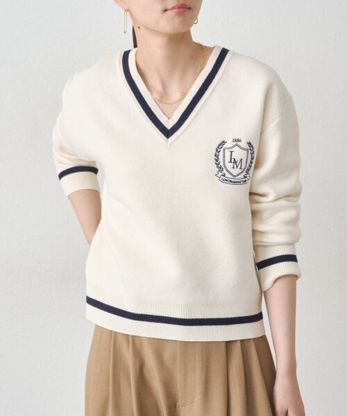 Loungedress（ラウンジドレス） ニット セーター チルデンショート