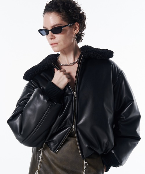 JOSE MOON（ジョゼムーン） ブルゾン アウター PUFFY BOMBER JACKET