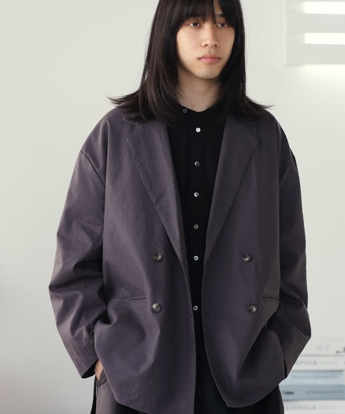 ジャケット テーラードジャケット ダブルブレスト メンズ レディース