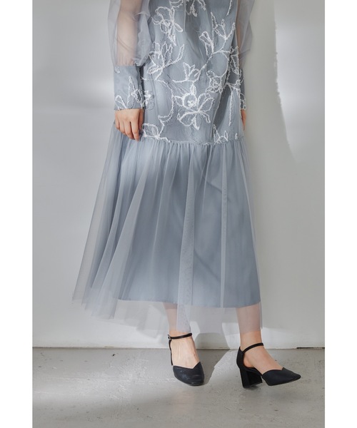 niana（ニアナ） ドレス フェザーフラワーチュールドレス 結婚式