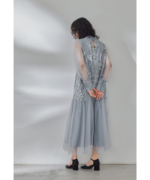 niana（ニアナ） ドレス フェザーフラワーチュールドレス 結婚式