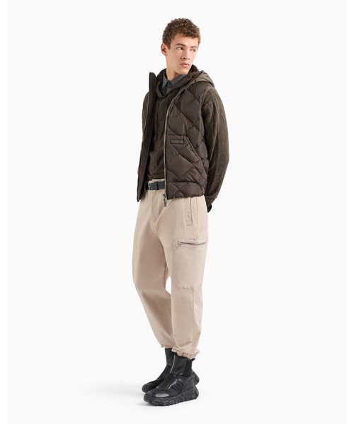 ARMANI EXCHANGE ダウンベスト ベスト 「A|X アルマーニ