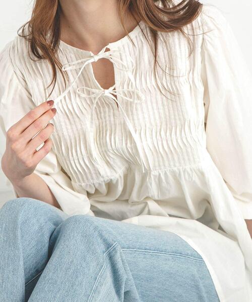 URBAN RESEARCH Sonny Label ブラウス シャツ エアリーコットン