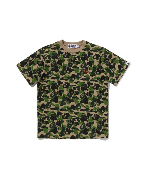 A BATHING APE（アベイシングエイプ） tシャツ ABC CAMO APE ＆ MILO