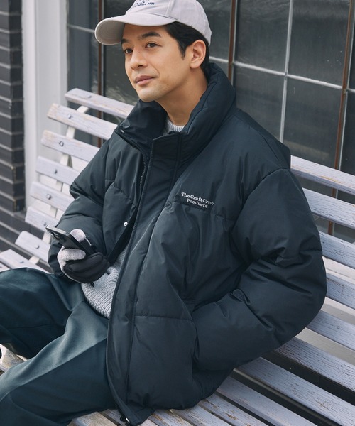 Danton（ダントン） ダウンジャケット 38 ネイビー メンズ : ZOZOTOWN