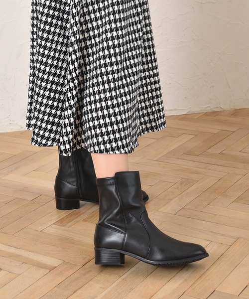 ALPHA CUBIC（アルファ キュービック） ブーツ リアルレザー やわらか