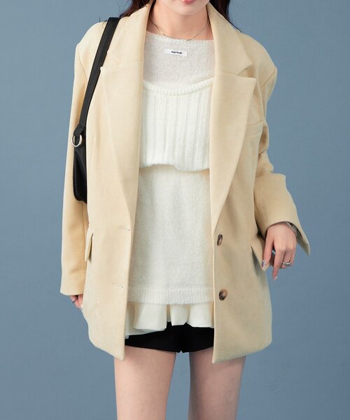 mystic（ミスティック） ジャケット テーラードジャケット フェイク