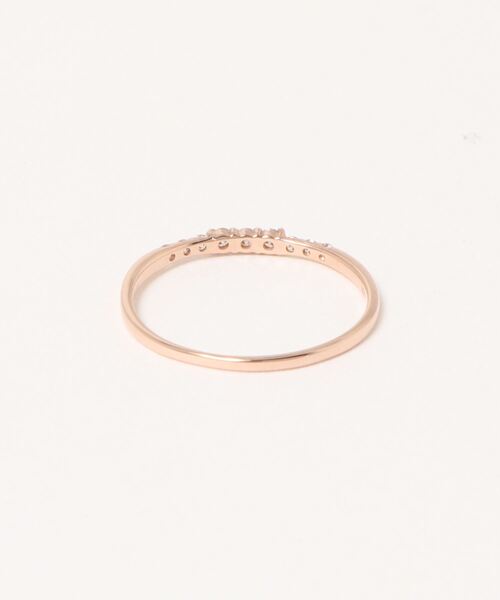 con affetto 指輪 リング K18ダイヤリング レディース : ZOZOTOWN