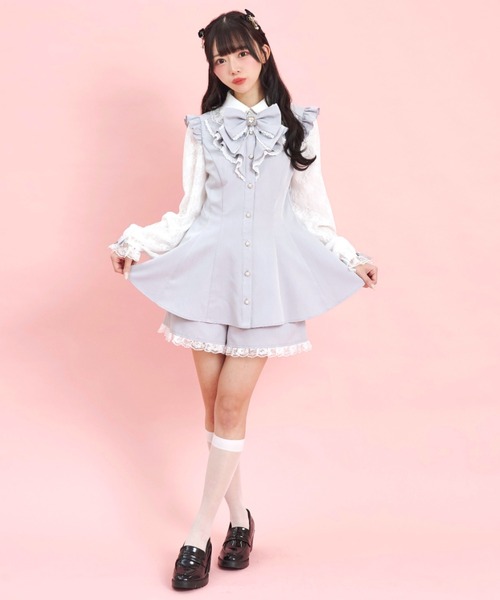 Secret Honey（シークレットハニー） セットアップ レース袖ラッフル