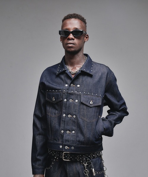 スタッズ デニムジャケットのおすすめ人気商品一覧 通販 - Yahoo