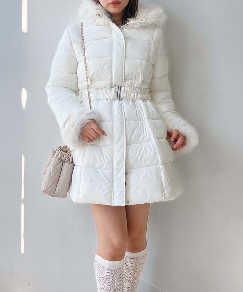 AS KNOW AS（アズノゥアズ） ダウンコート ダウンジャケットファー