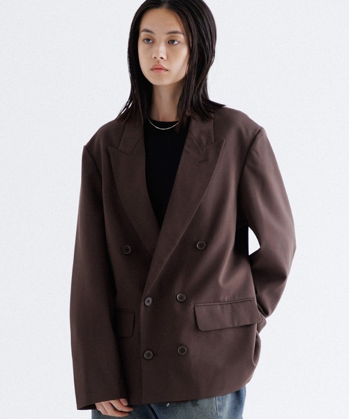 SINSS ジャケット テーラードジャケット Double tailored jacket