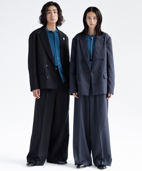 SINSS ジャケット テーラードジャケット Double tailored jacket