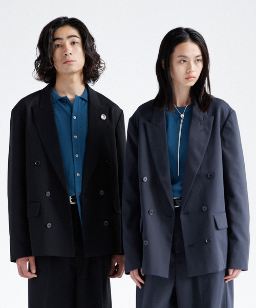 SINSS ジャケット テーラードジャケット Double tailored jacket