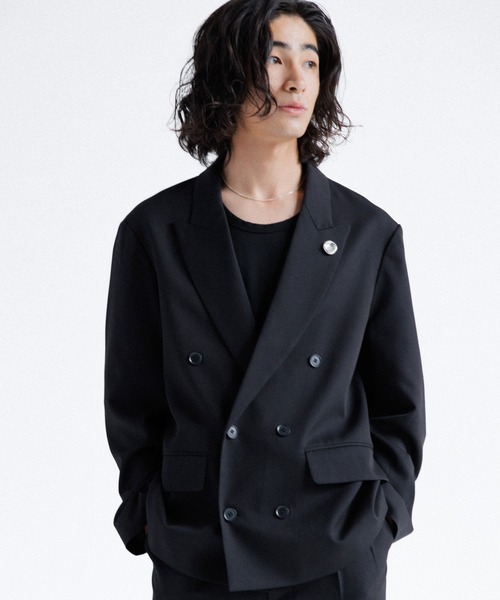 SINSS ジャケット テーラードジャケット Double tailored jacket