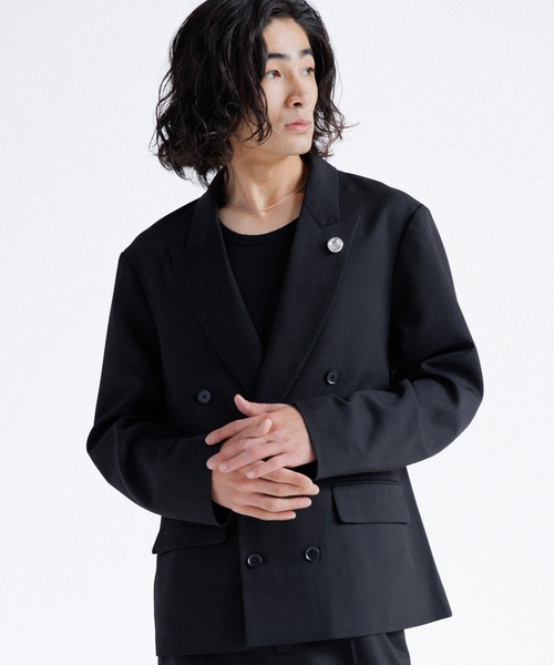 SINSS ジャケット テーラードジャケット Double tailored jacket