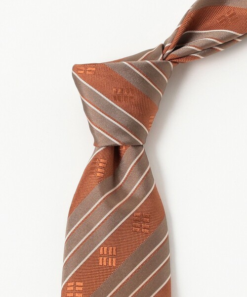 未使用に近い】Atto Vannucci ブラウン ネクタイ セッテピエゲ 未使用