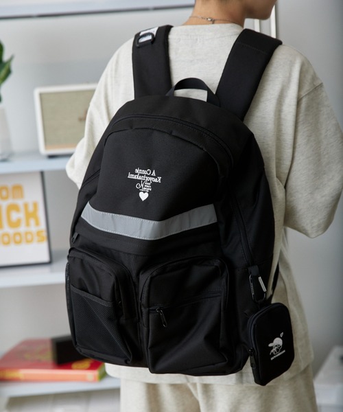 kaoyorinakami デイバック リュック reflector backpack