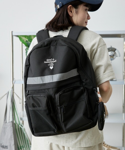 kaoyorinakami デイバック リュック reflector backpack