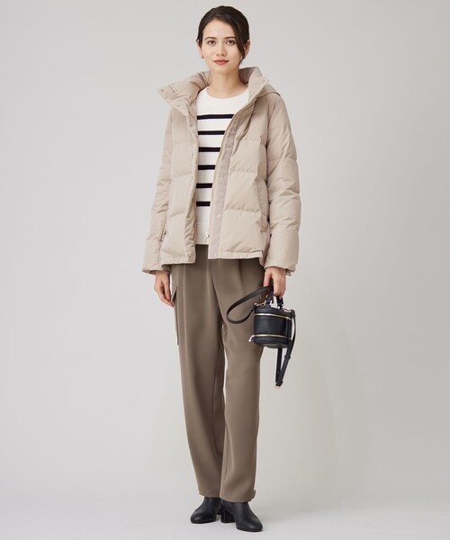 自由区（ジユウク） ダウンコート ダウンジャケット マイクロタッサー