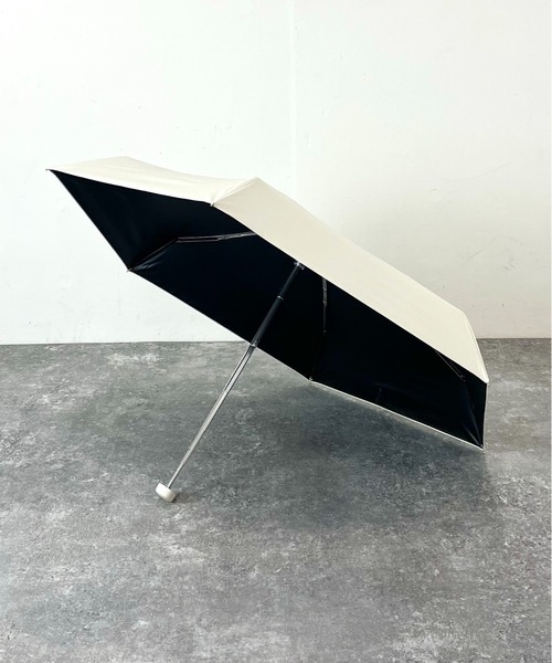 折りたたみ傘 「完全遮光100％＆遮熱」-because- 熱中症対策も対応で