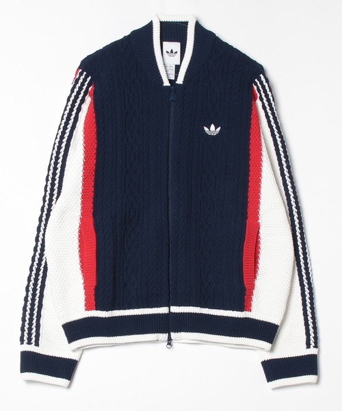 80s アディダス カーディガン フランス製 80s Vintage adidas Knit