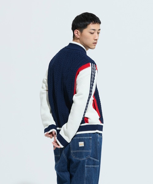 adidas（アディダス） カーディガン レトロ リミックス カーディガン