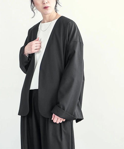 SOLAMONAT LARME（ソラモナラーム） ジャケット ノーカラージャケット