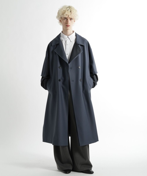 HARE（ハレ） トレンチコート コート レイヤードダブルコート(HARE