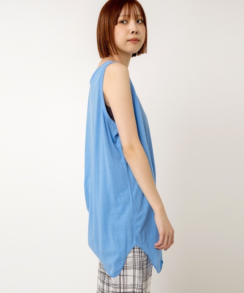 RNA（アールエヌエー） タンクトップ ノースリーブ M2251 シアールーズ