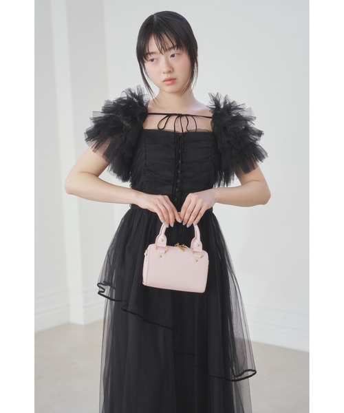 FURFUR（ファーファー） ワンピース チュールボレロセットキャミドレス