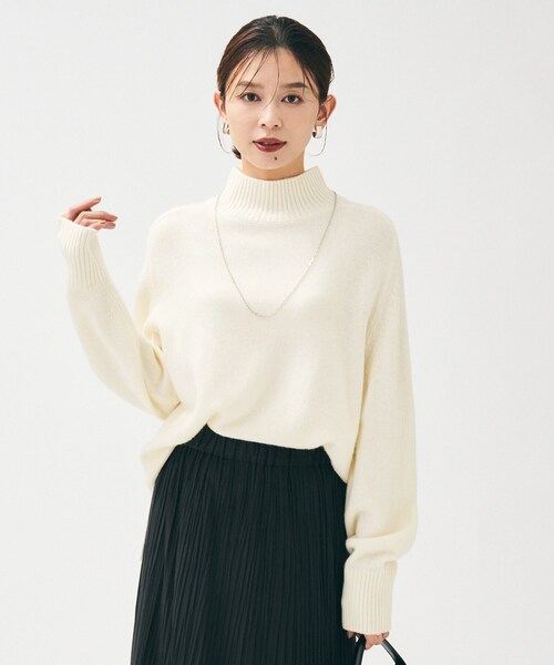 UNTITLED（アンタイトル） ニット セーター 「8色展開/洗える」ウール