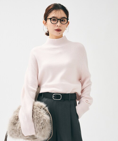 UNTITLED（アンタイトル） ニット セーター 「8色展開/洗える」ウール