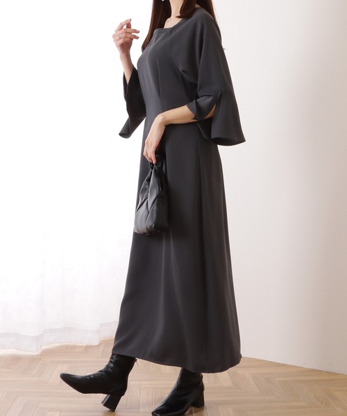 Lace Ladies（レースレディース） ワンピース スクエアネック フレア