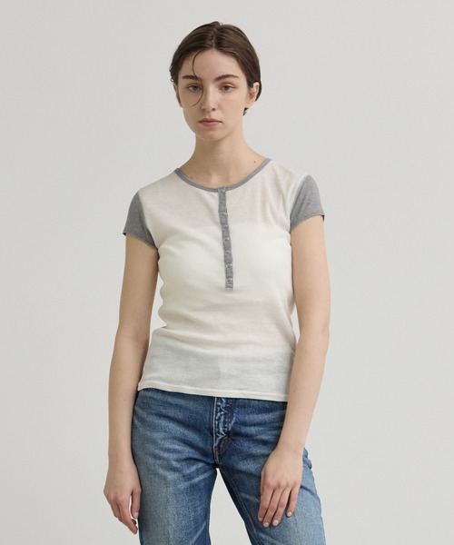 INSCRIRE（アンスクリア） tシャツ 「INSCRIRE/アンスクリア」Natural