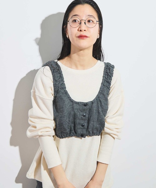 fig London（フィグロンドン） ブラウス シャツ ○classic LINEN