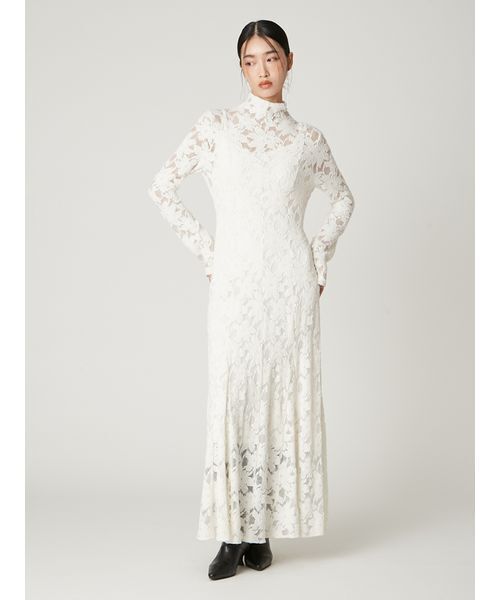 FRAY I.D（フレイ・アイディー） ワンピース フラワーストレッチレース