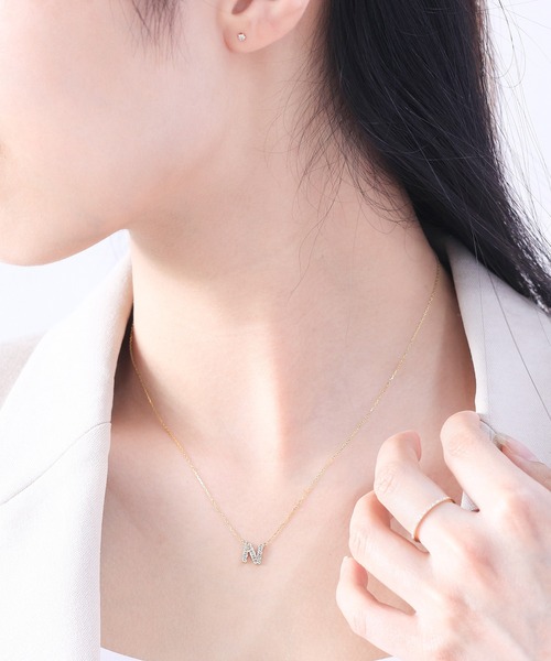 ESTELLE（エステール） ネックレス K10 イエローゴールド ダイヤモンド