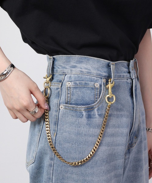 FUNALIVE（ファンアライブ） ウォレットチェーン ブラスウォレット