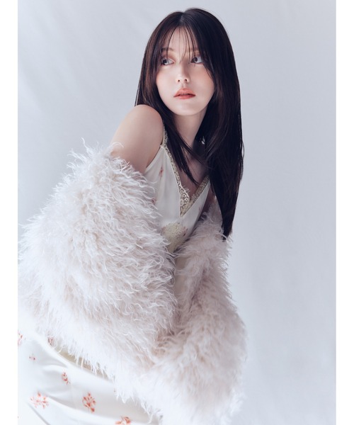 FRAY I.D（フレイ・アイディー） ワンピース レーストリムキャミ