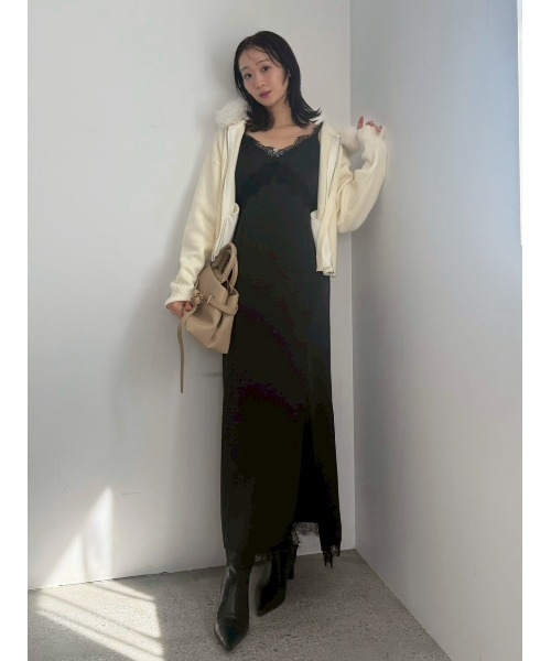 FRAY I.D（フレイ・アイディー） ワンピース レーストリムキャミ