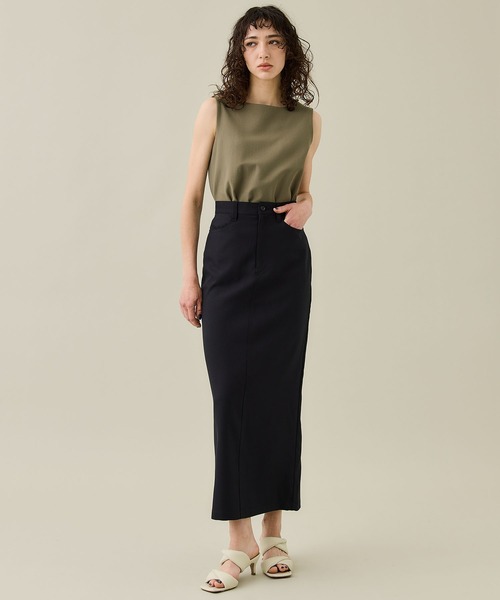 CLANE（クラネ） スカート 「CLANE/クラネ」STRAIGHT LONG SKIRT