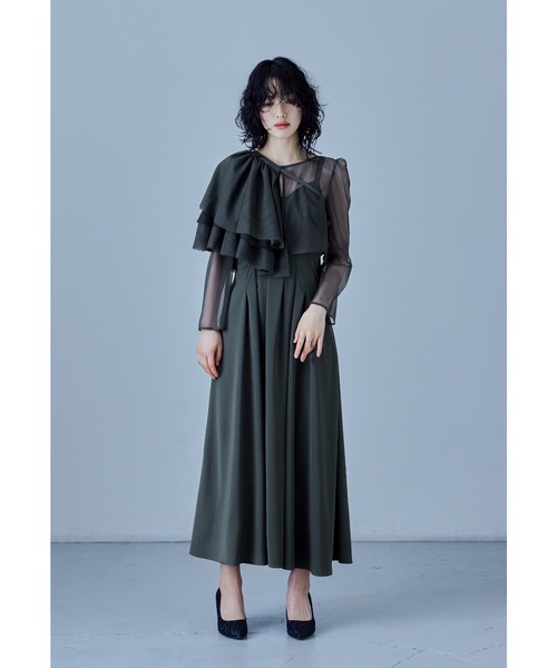 niana（ニアナ） ドレス 3pieceマルチフリルドレス 結婚式 パーティー