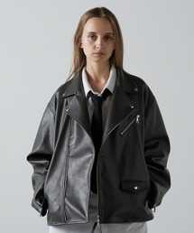 CLEL（クレイル） 革ジャン ライダース 「CLEL」2way Rider's Jacket