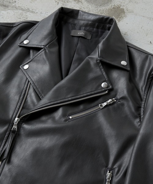CLEL（クレイル） 革ジャン ライダース 「CLEL」2way Rider's Jacket