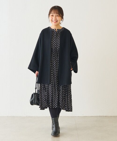 BEARDSLEY（ビアズリー） ブラウス シャツ ドットギャザーチュニック