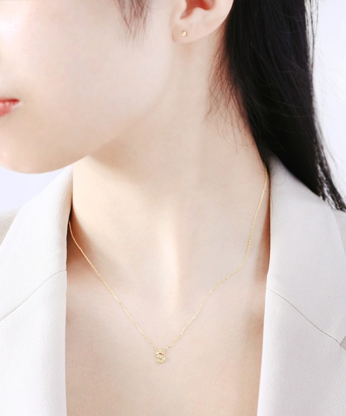 ESTELLE（エステール） ネックレス K10 イエローゴールド ダイヤモンド